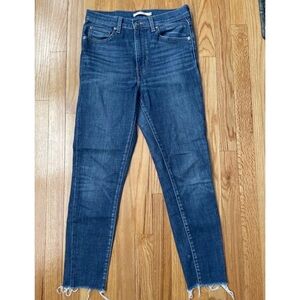 Levi’s Mile High Super Skinny Denim Jeans Size 28  A9